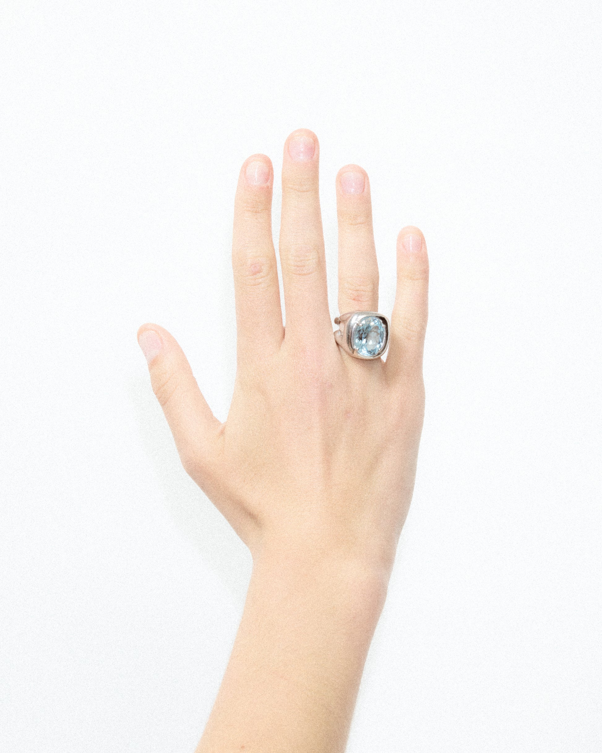 Odd Ring #3 — Sky Topaz