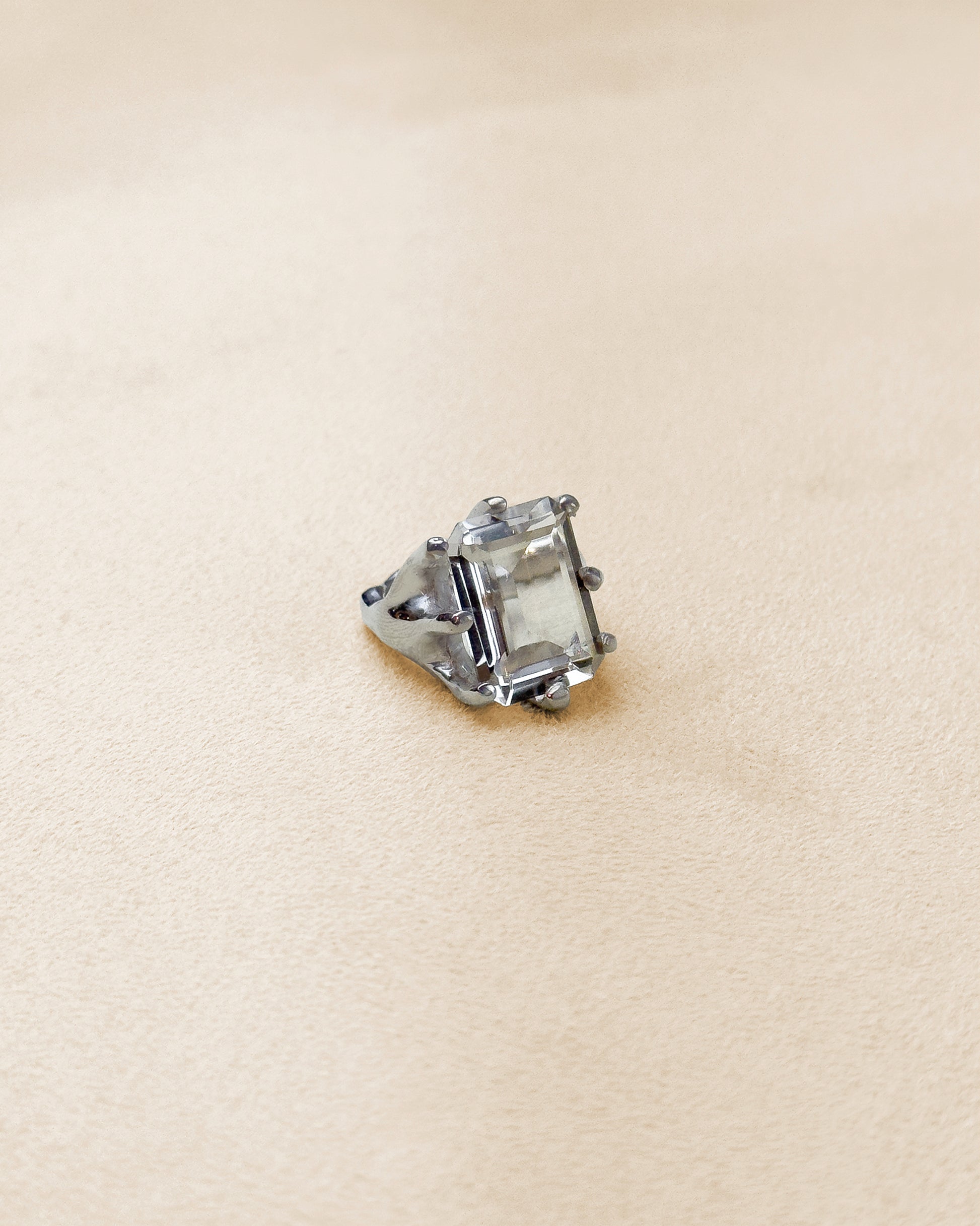 8 Prong Ring — Silver