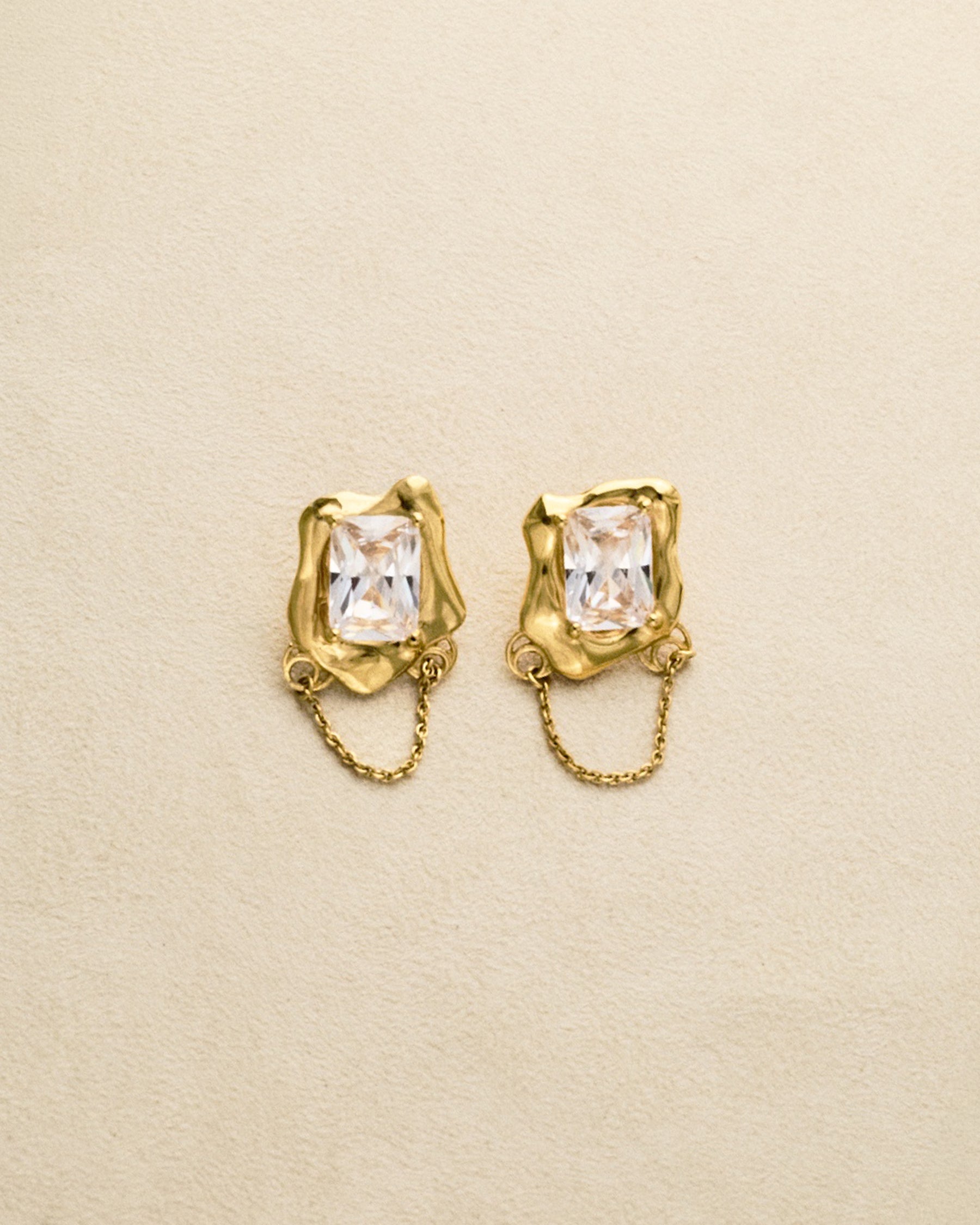 Chain Earring — Gold Vermeil