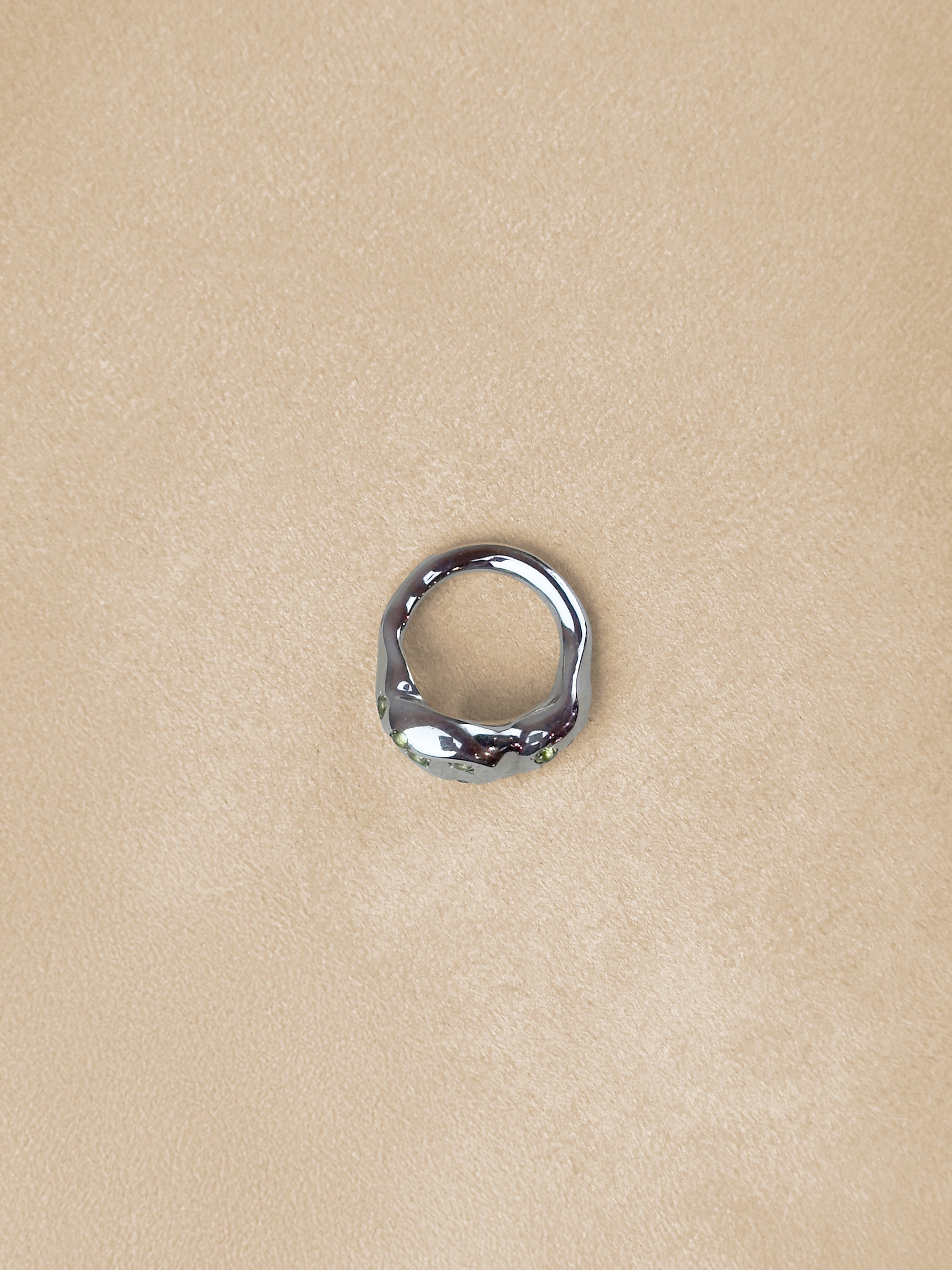 Jellybean – Sky Topaz – Rhodium Plated