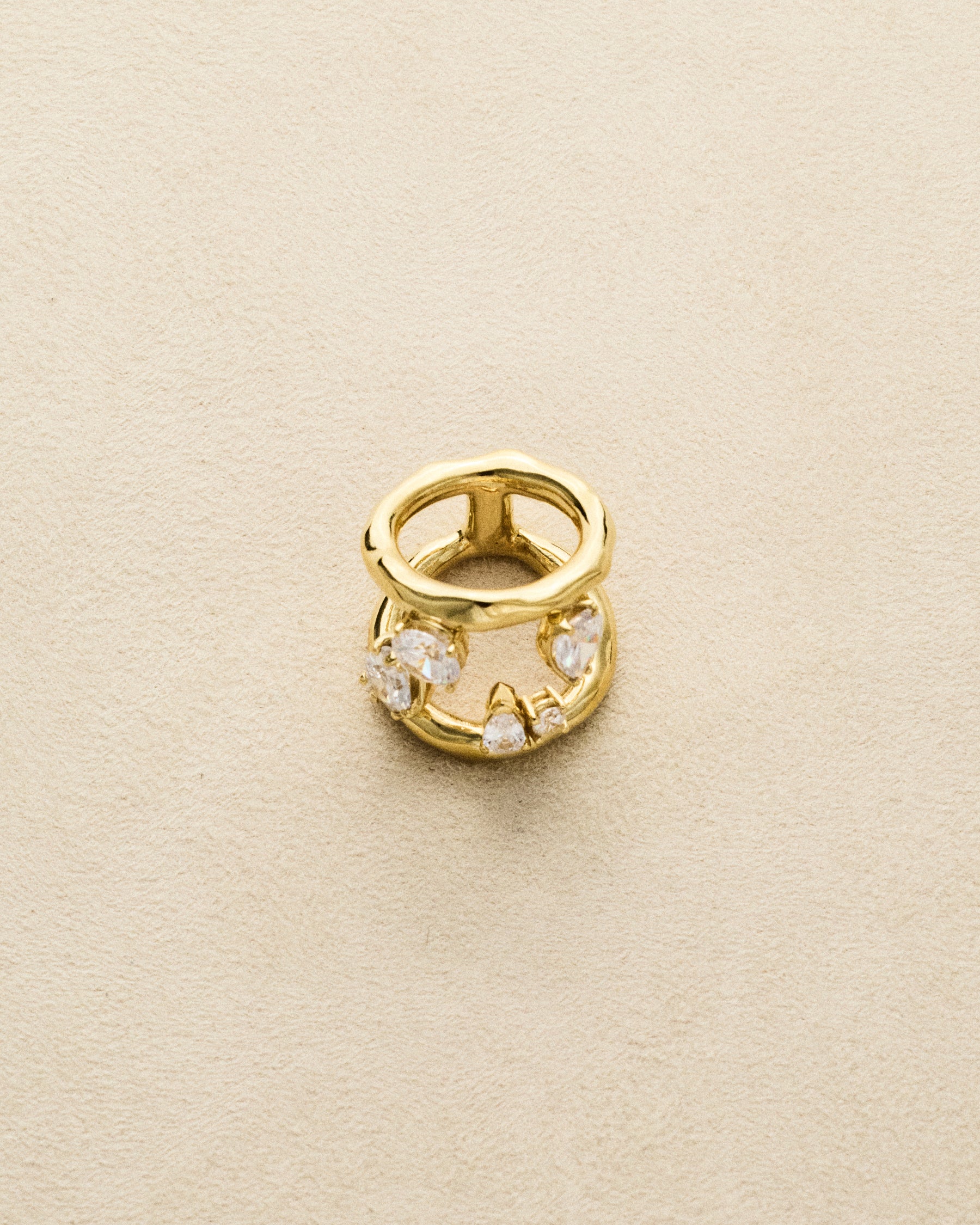 Micro Bracelet Ring — Gold Vermeil