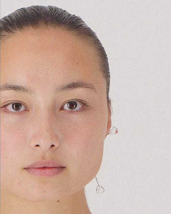 Antenna Earring — Mountain Crystal