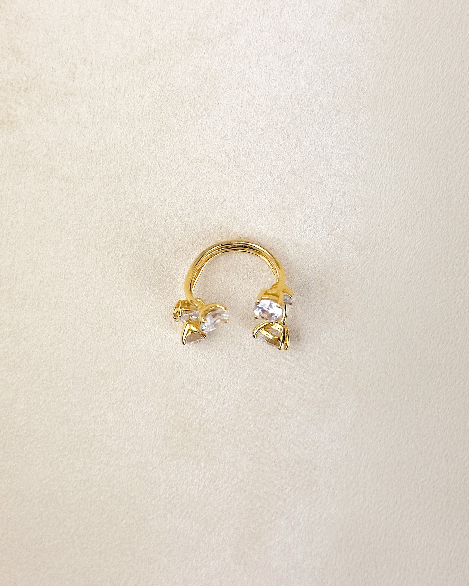 6 Stone Ring — Gold Vermeil