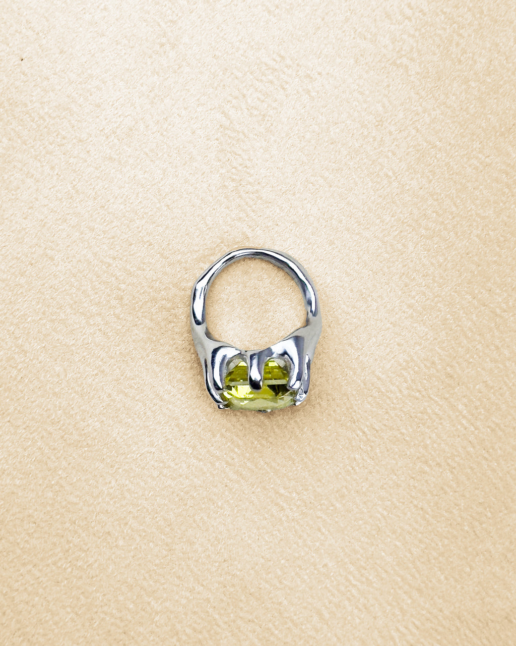 8 Prong Ring — Silver