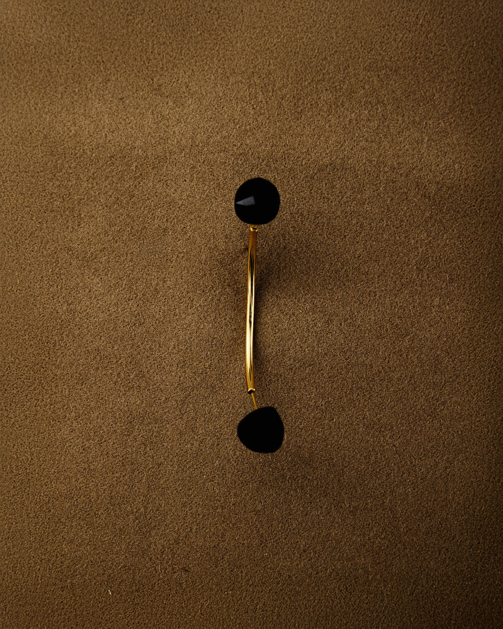 Antenna Earring — Onyx