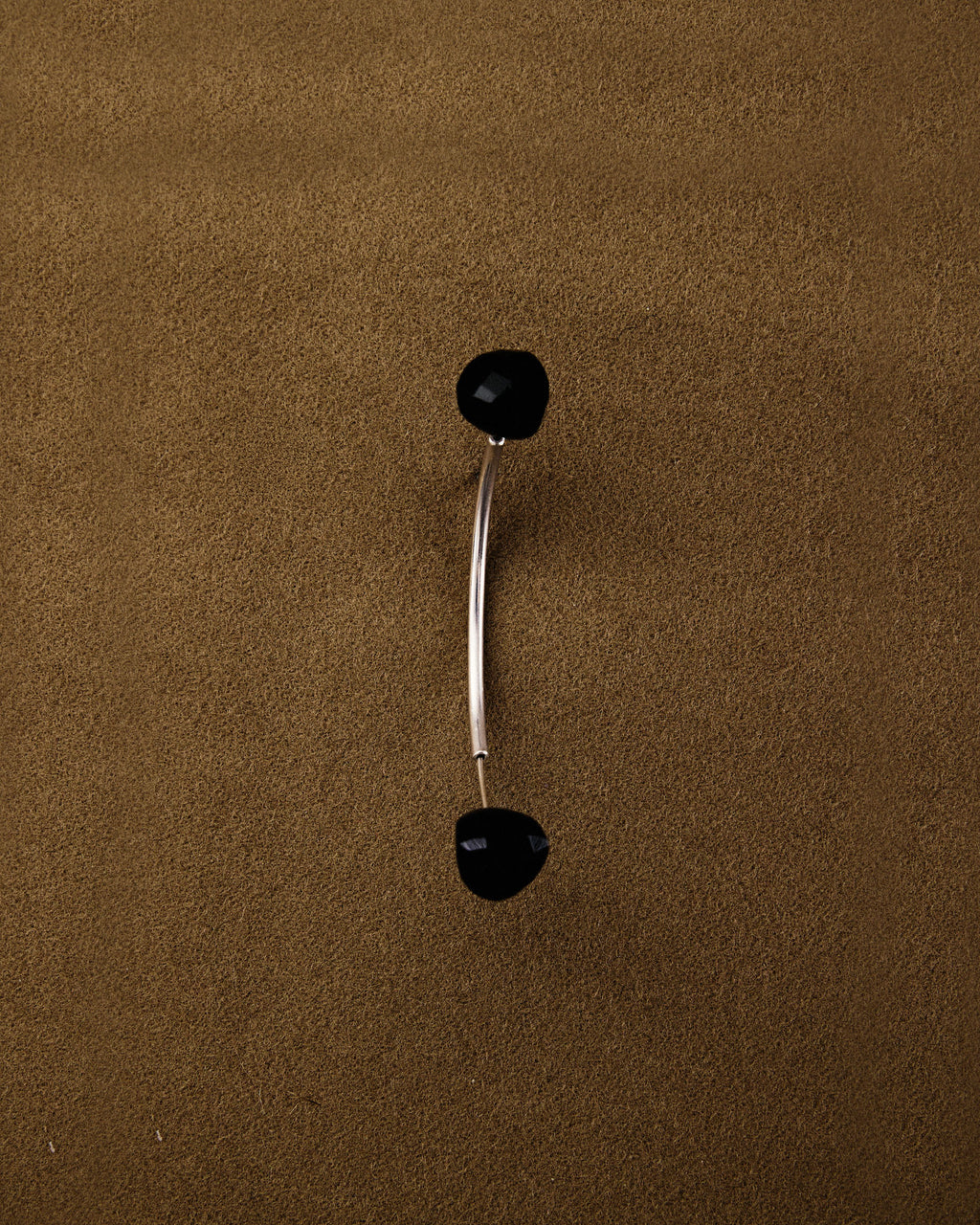Antenna Earring — Onyx