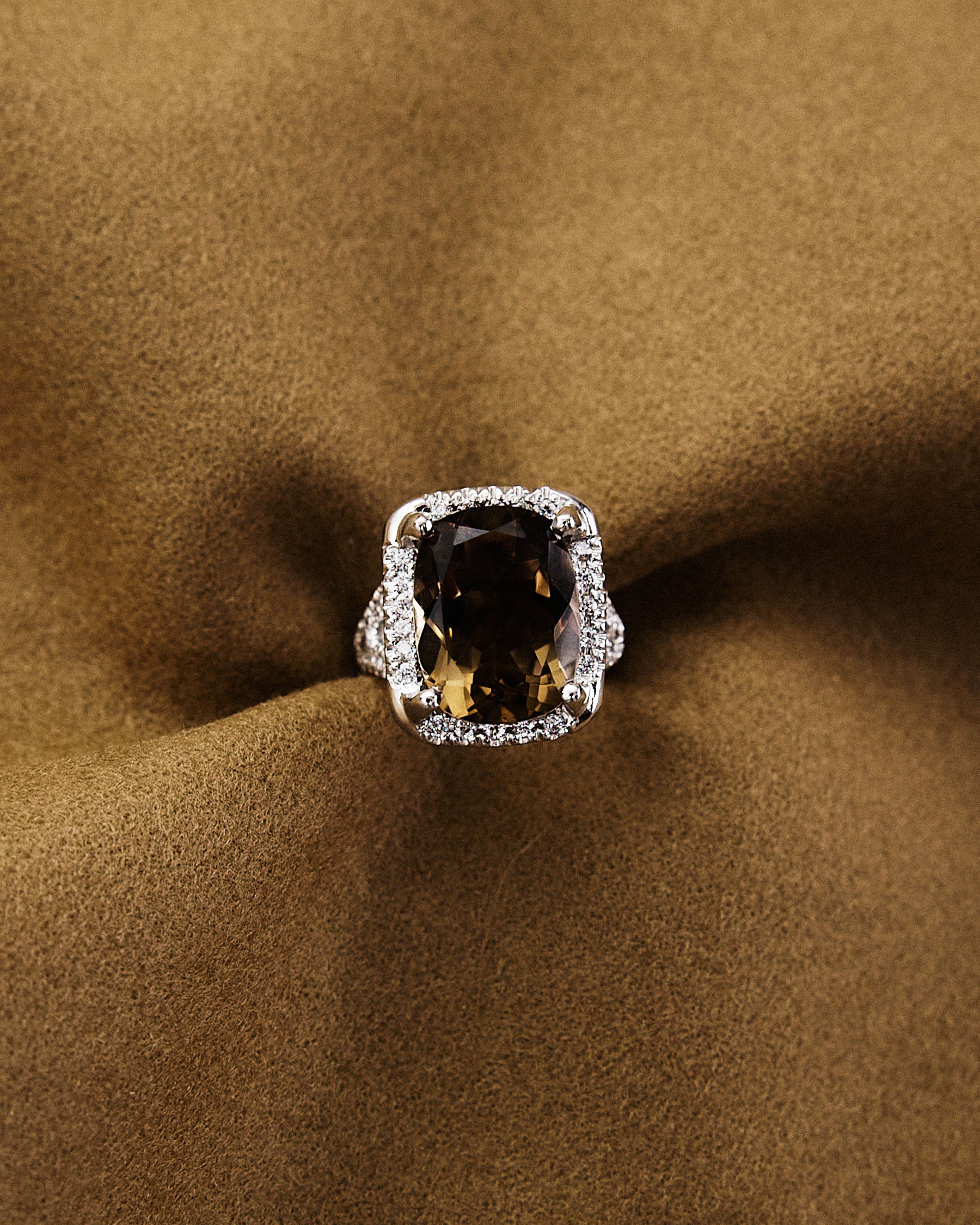 Heirloom Ring — Smokey Quartz