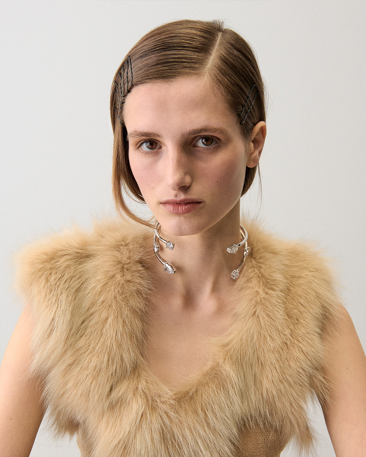 6 Stone Choker — Zirconia