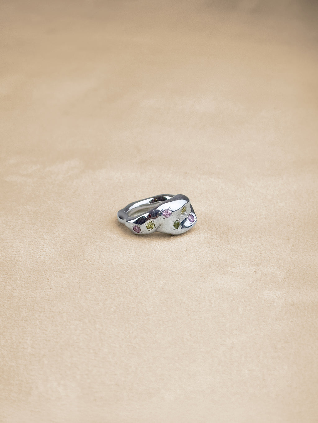 Jellybean – Multi Pastel – Rhodium