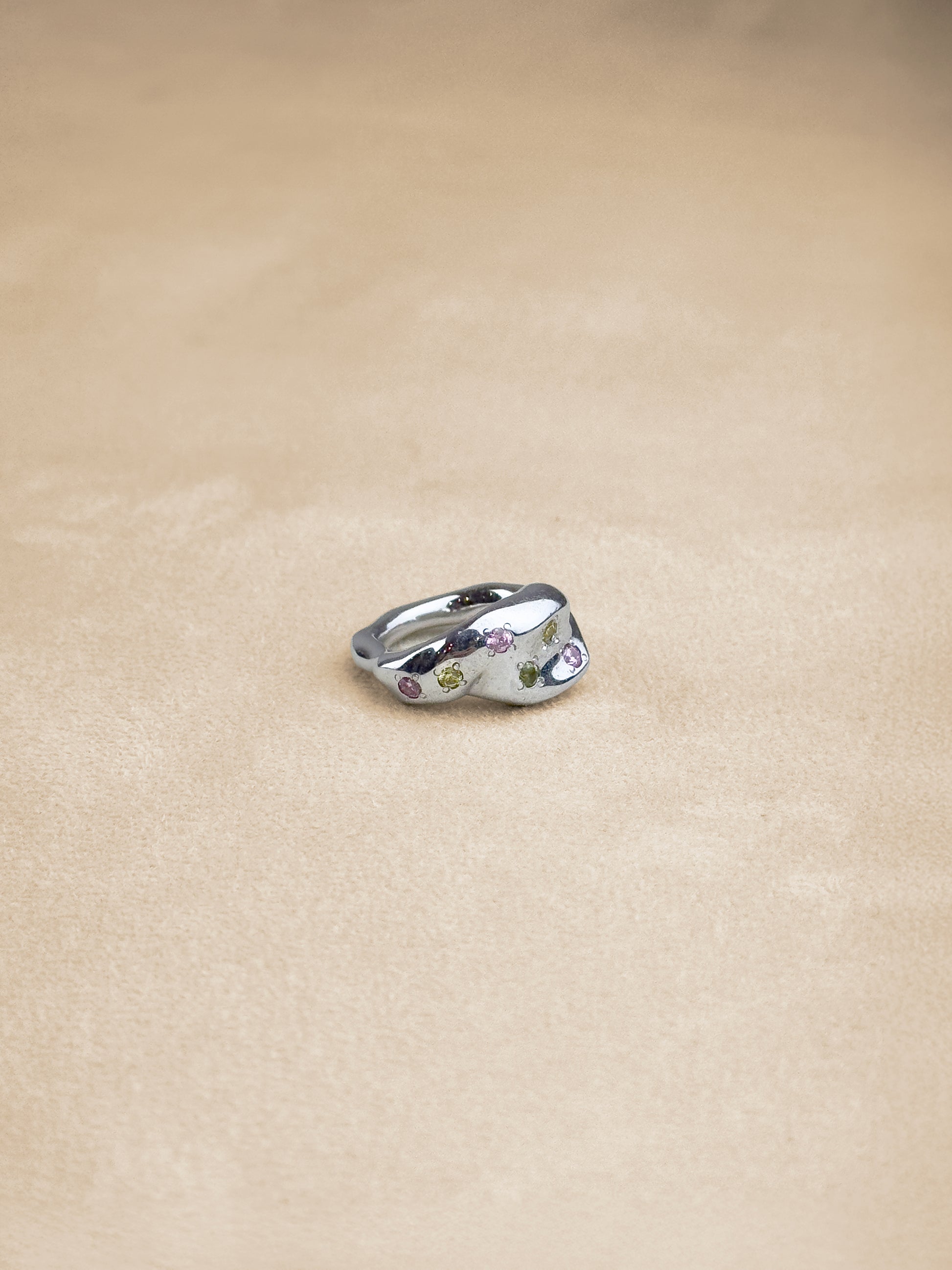 Jellybean – Multi Pastel – Rhodium