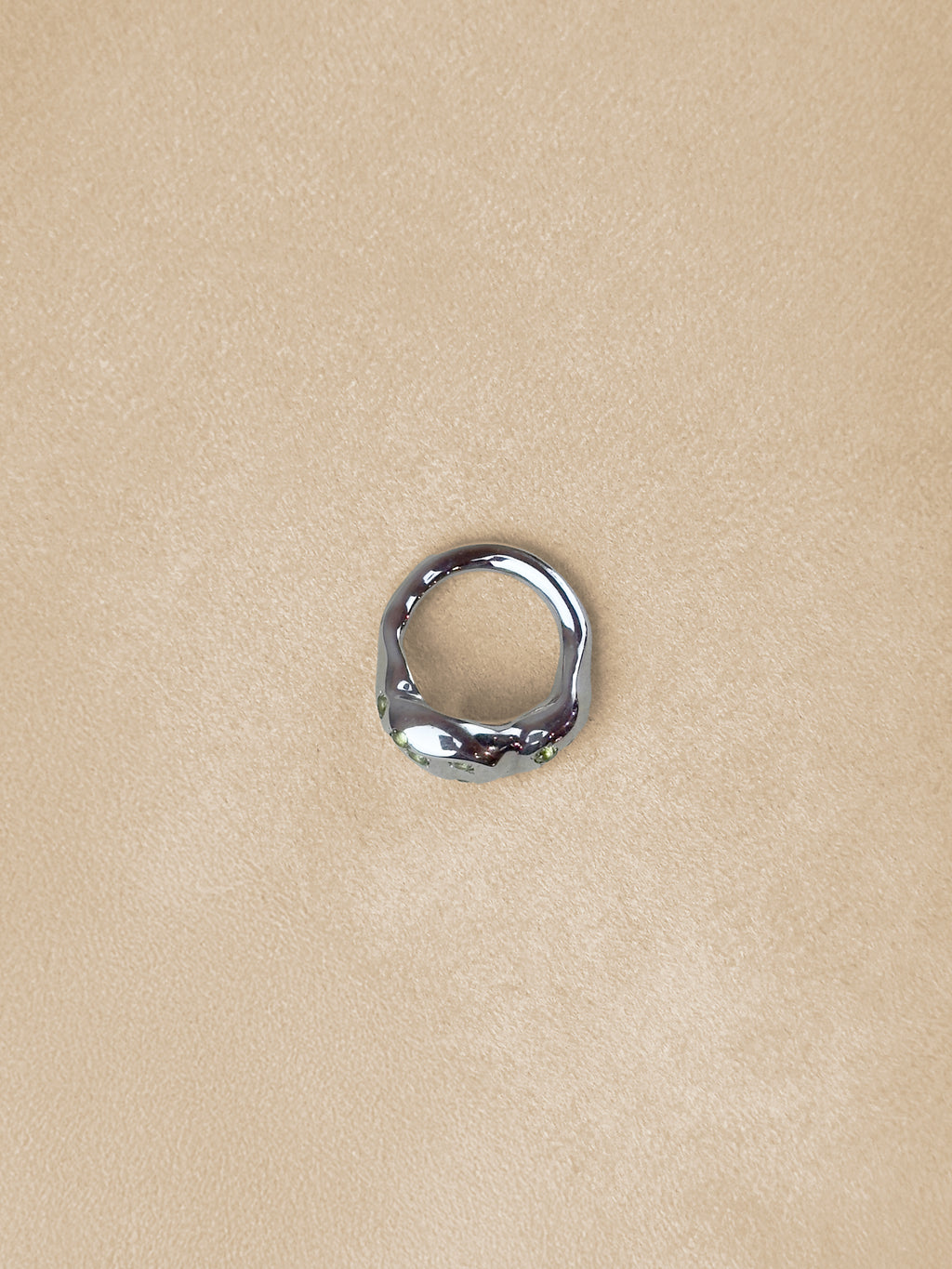 Jellybean – Sky Topaz – Rhodium Plated