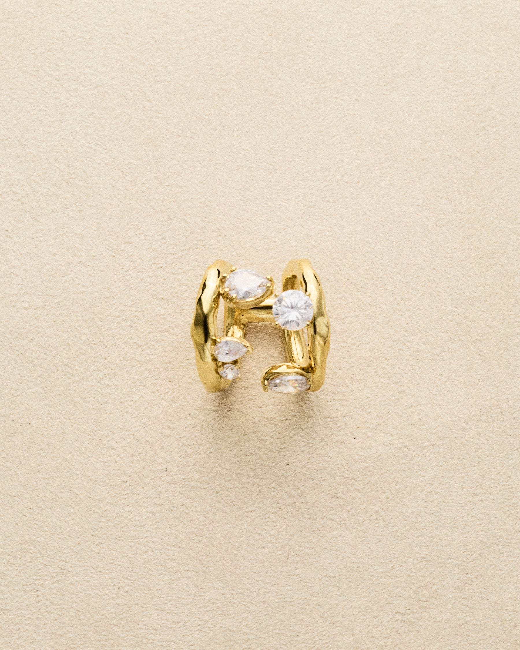 Micro Bracelet Ring — Gold Vermeil