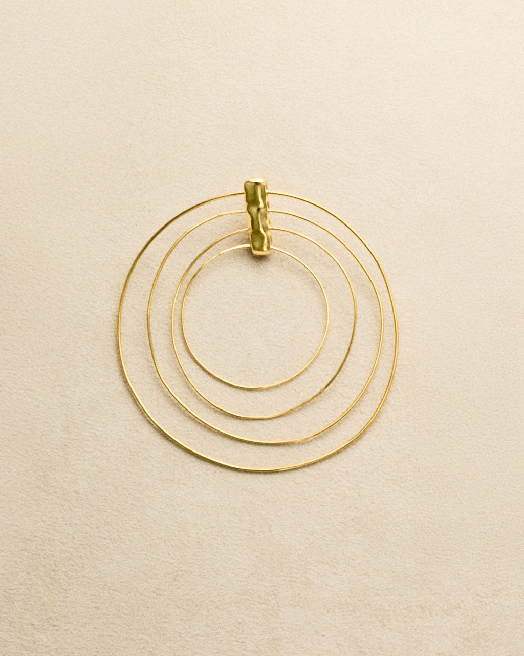 Multi Hoop Earrings — Gold Vermeil
