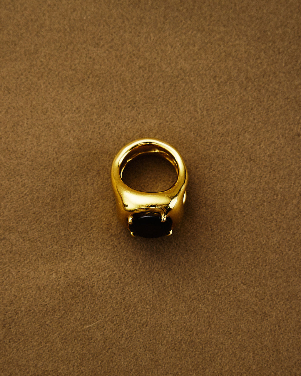 Odd Ring #3 — Garnet
