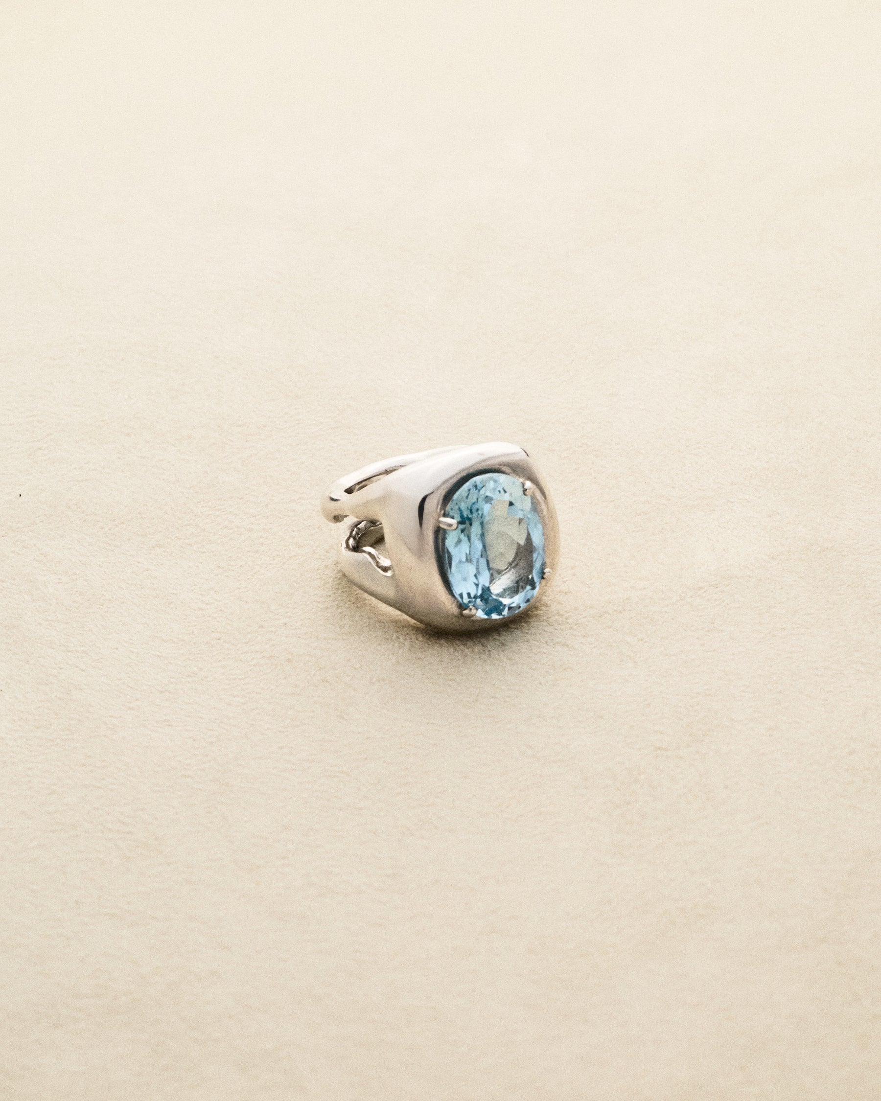 Odd Ring #3 — Sky Topaz