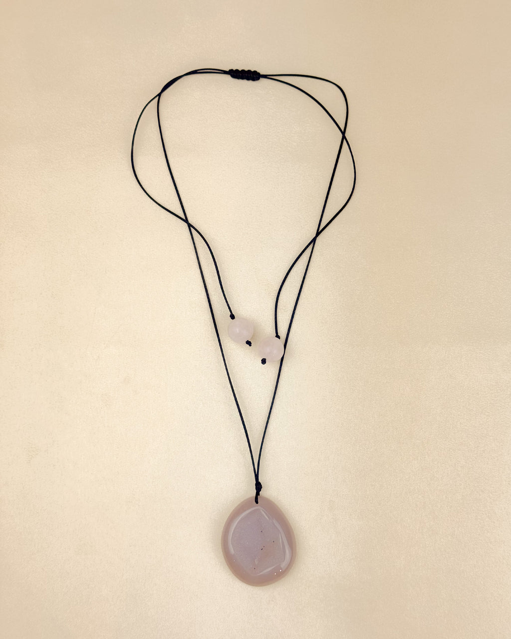 RELIC NO. 3 — LAVENDER AGATE & ROSE QUARTZ