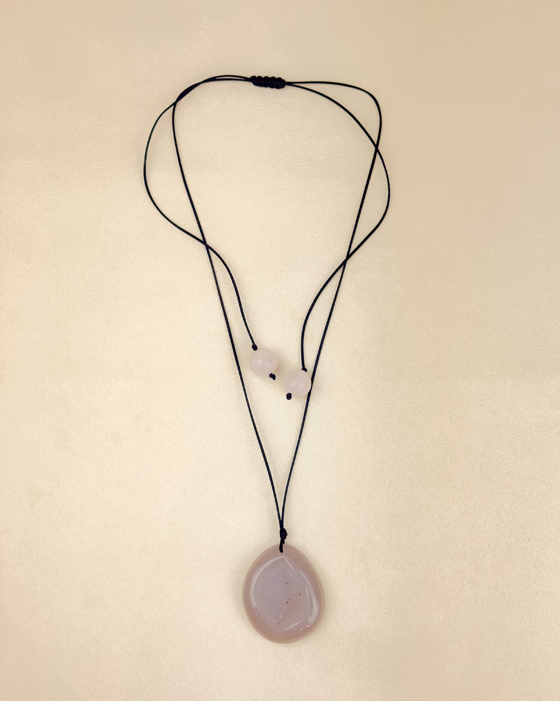 RELIC NO. 3 — LAVENDER AGATE & ROSE QUARTZ