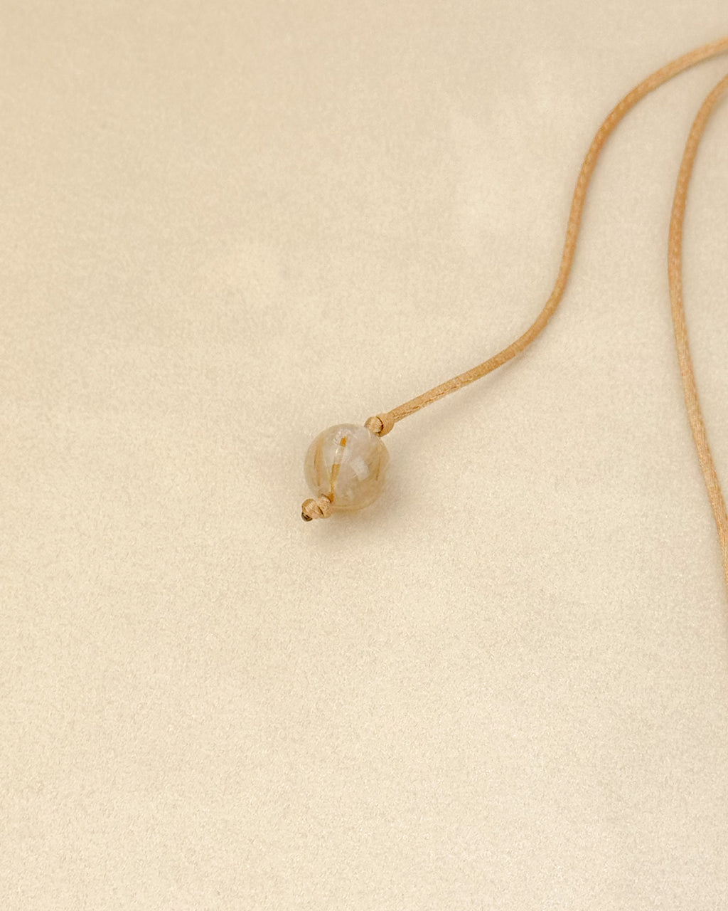 RELIC NO. 2 — BOTSWANA AGATE & GOLD RUTILATED QUARTZ