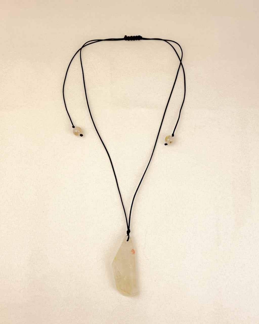 RELIC NO. 6 — GOLD RUTILATED QUARTZ