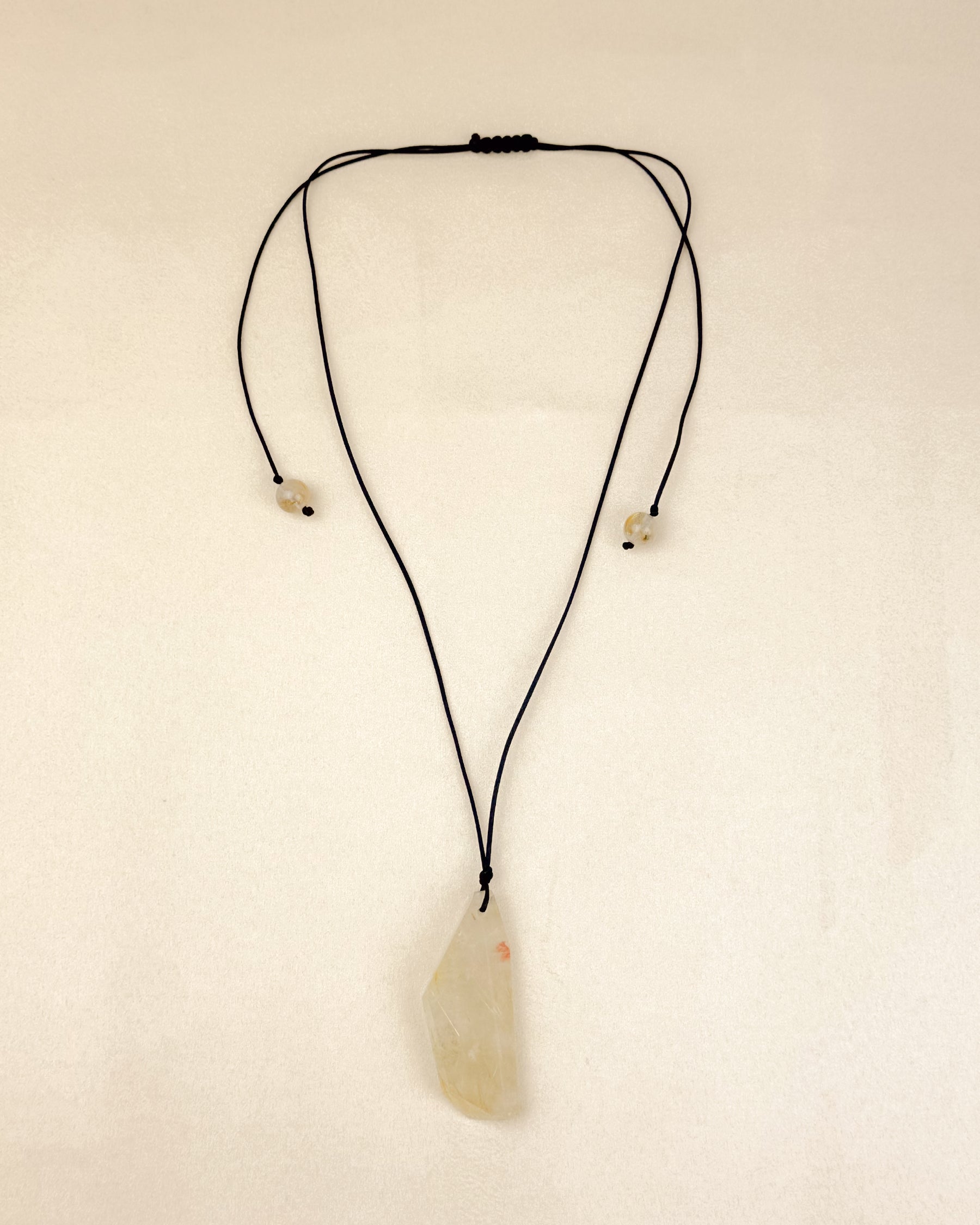 RELIC NO. 6 — GOLD RUTILATED QUARTZ