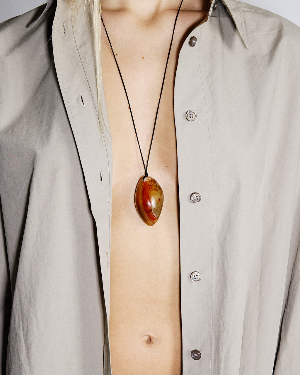 RELIC NO. 4 — LIGHT SARDONYX & GARNET