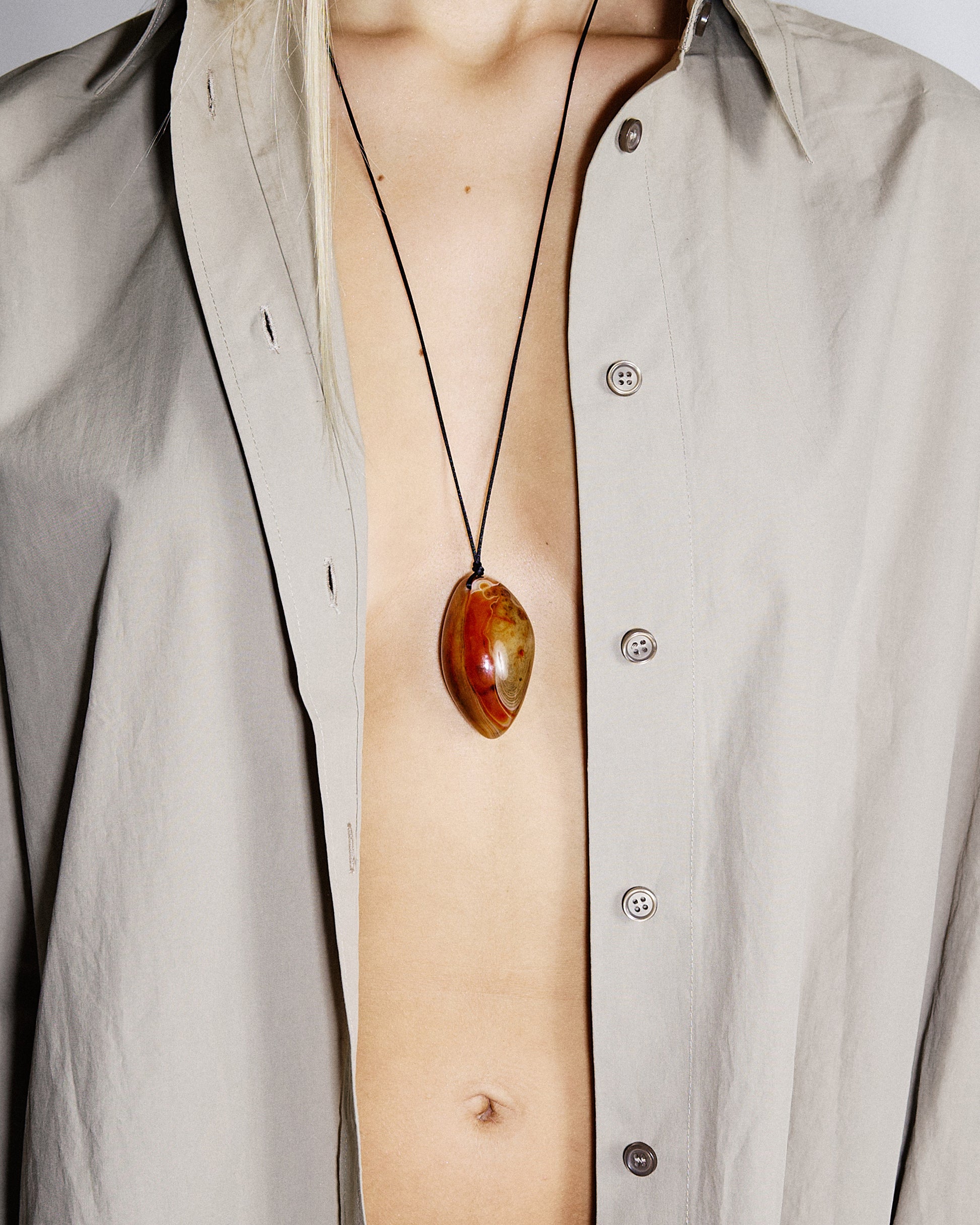 RELIC NO. 4 — LIGHT SARDONYX & GARNET