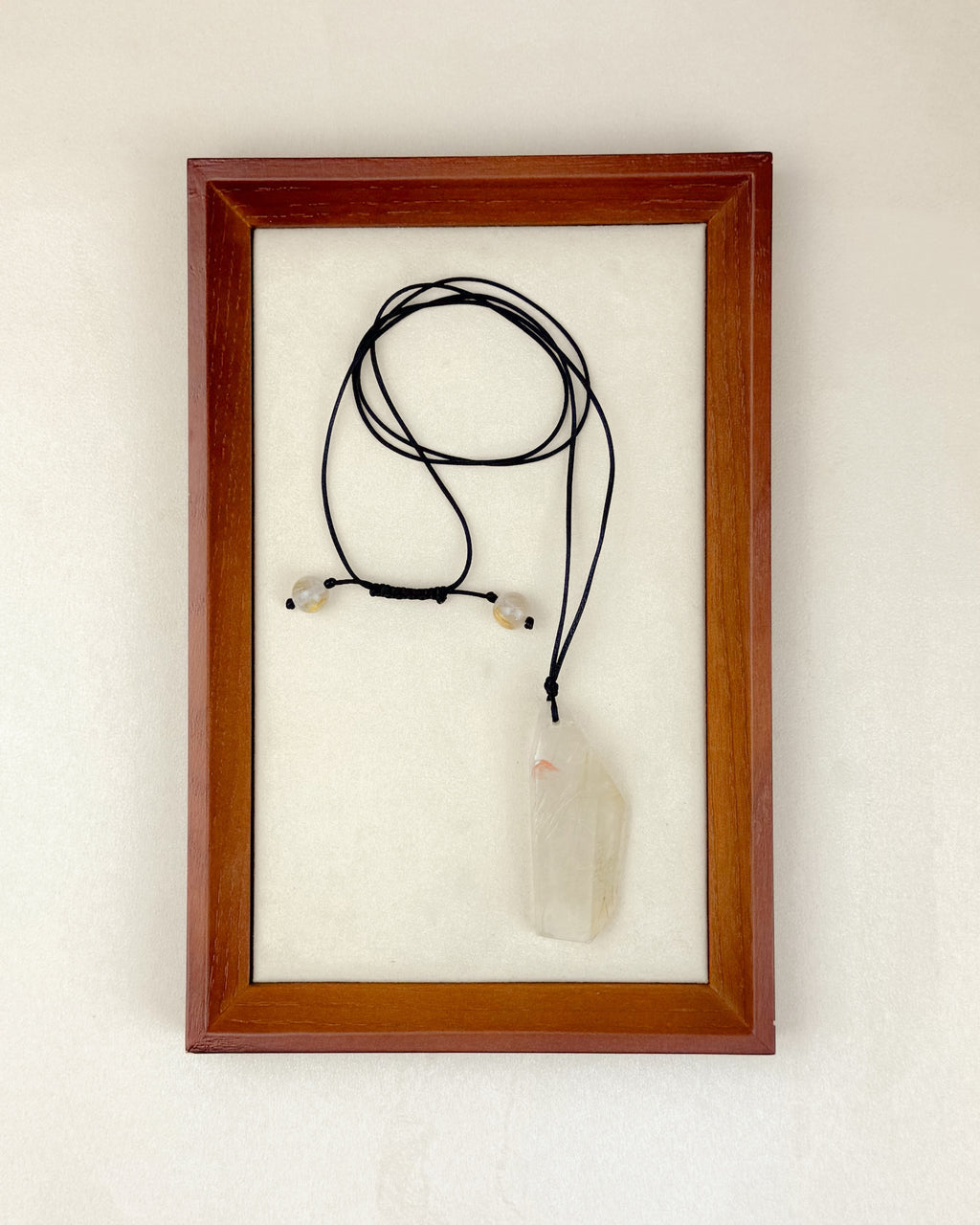 RELIC NO. 6 — GOLD RUTILATED QUARTZ