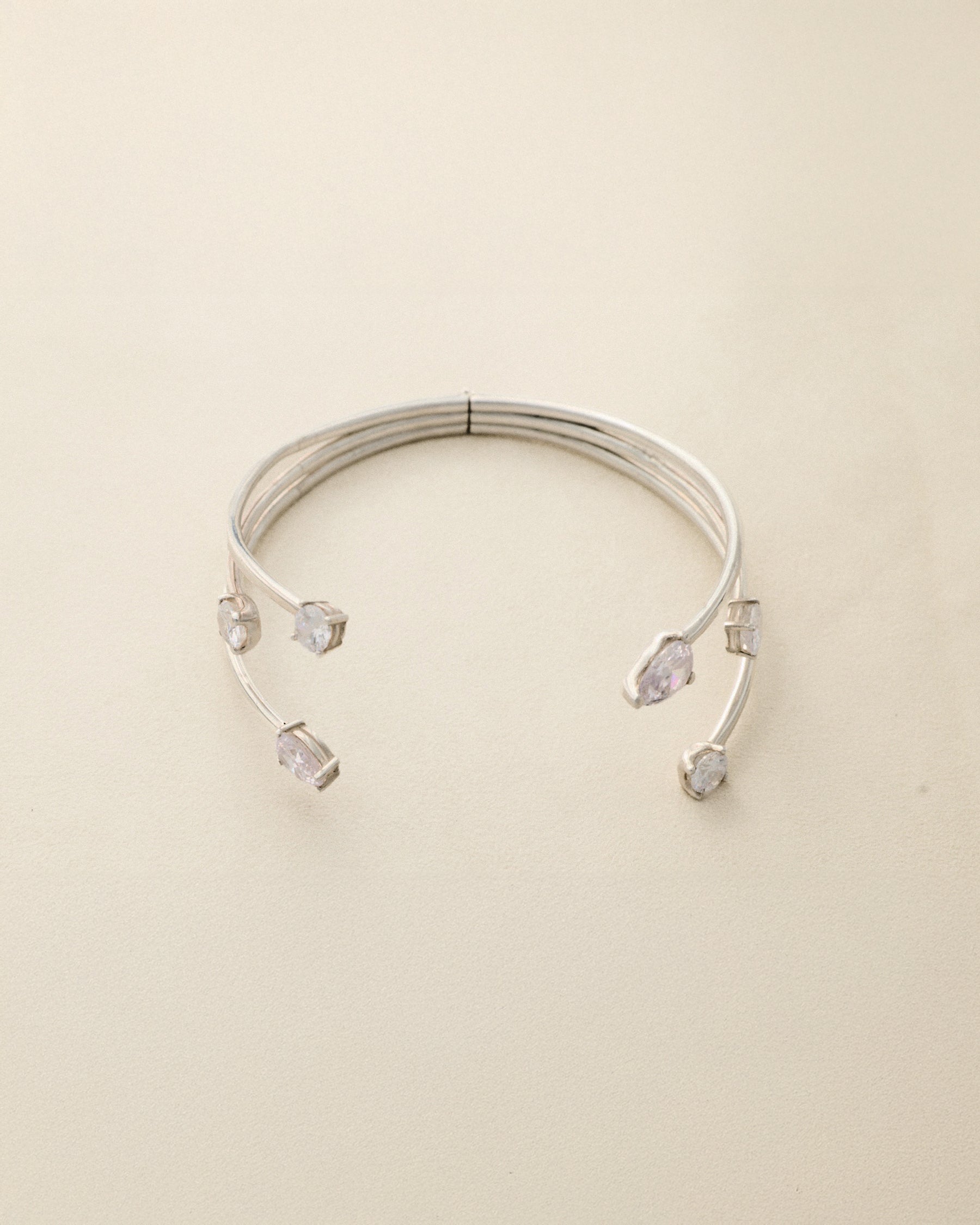 6 Stone Choker — Zirconia