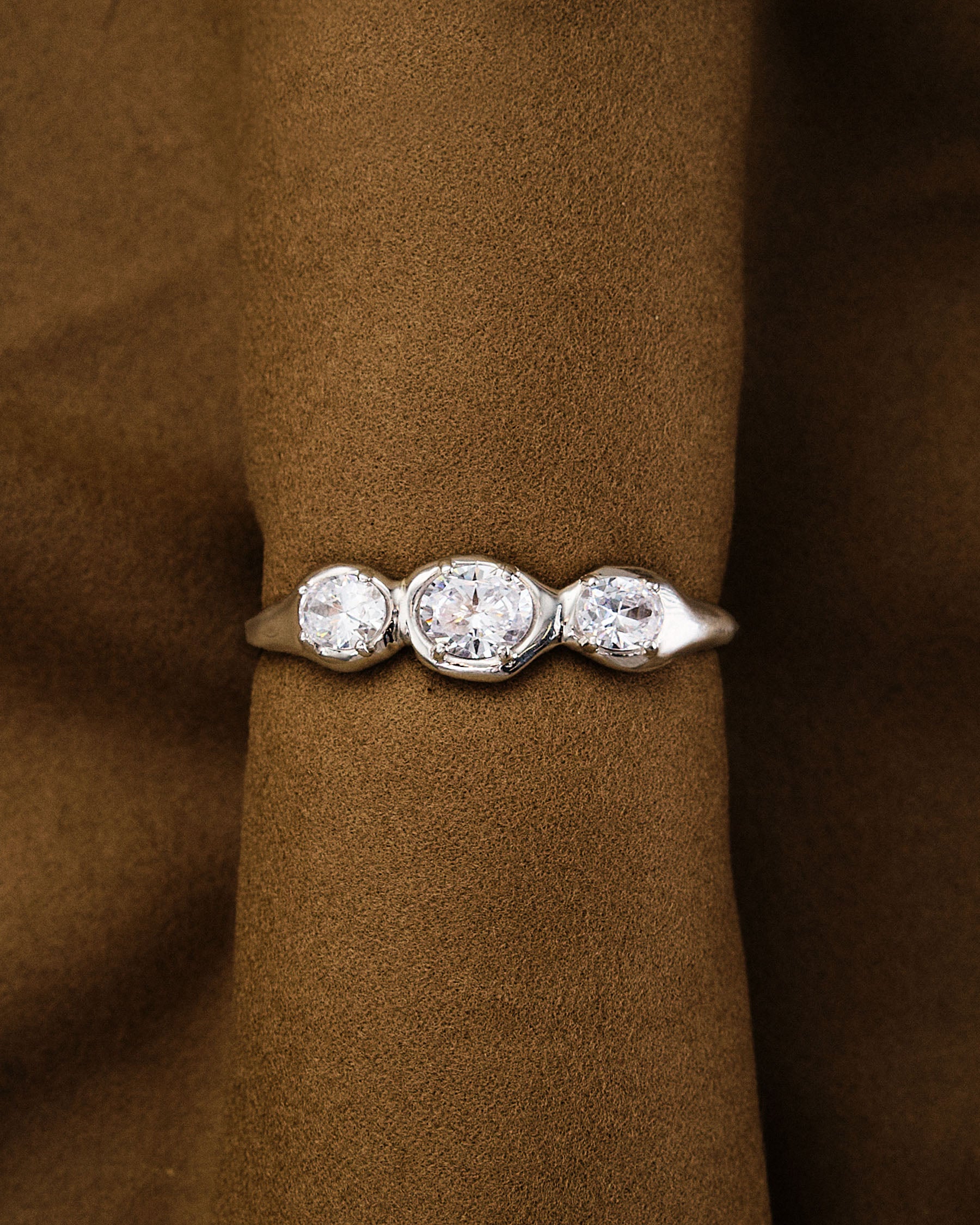 Triple Bangle — Crystal