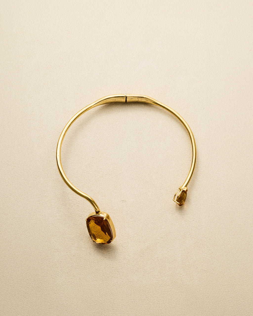 Choker 2 Stones — Citrine