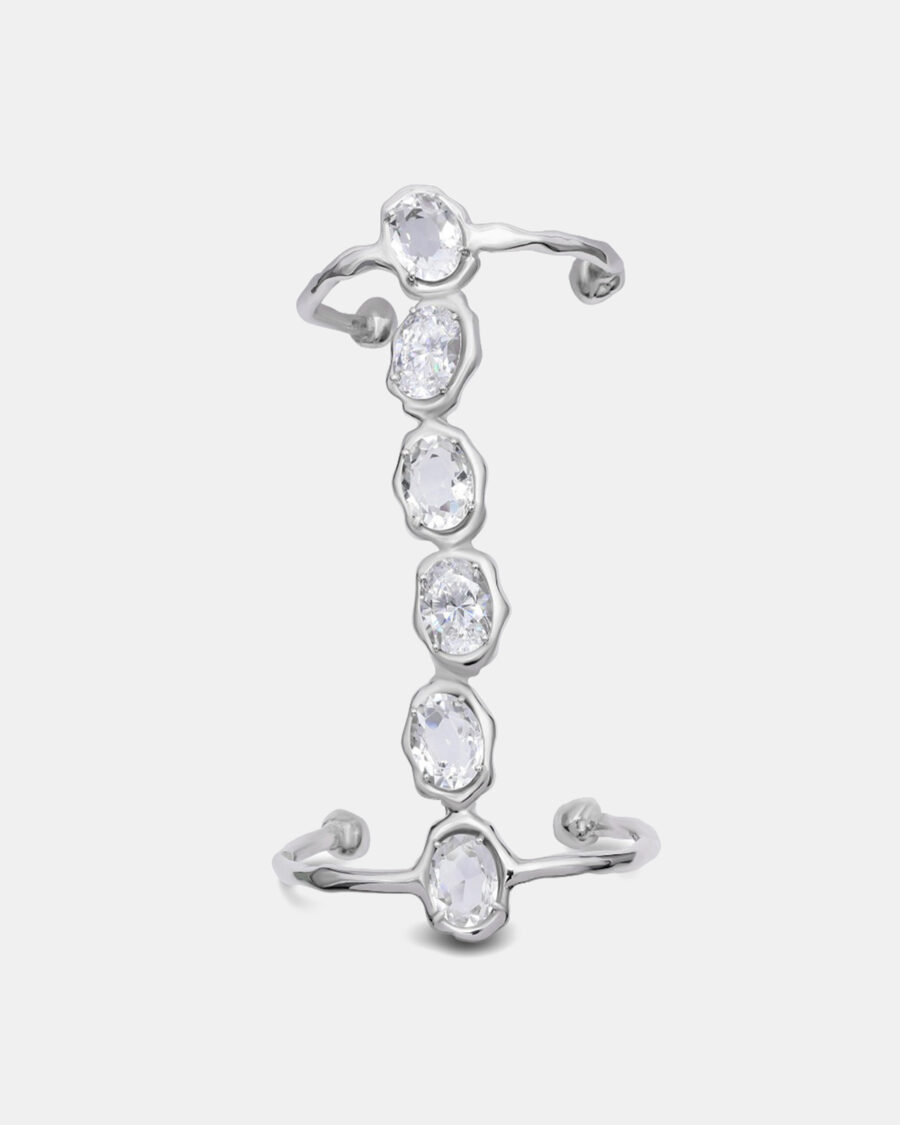 MACBANGLE DELUXE-SILVER-CRYSTAL